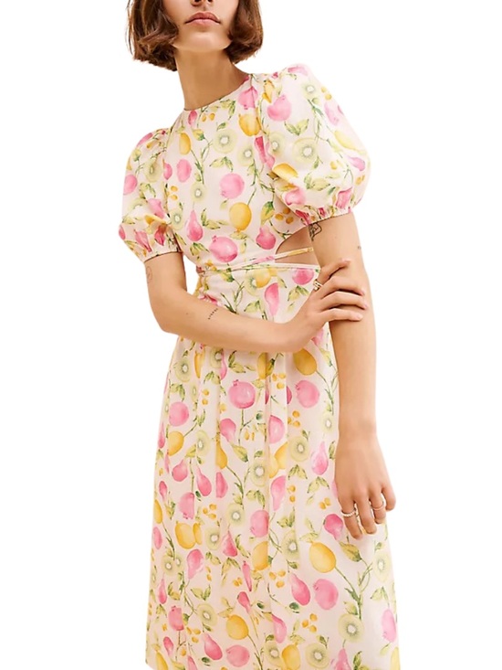 Anthropologie Dresses & Skirts - Anthropologie En Saison Ula Midi Dress in Fruits Multi print NWT